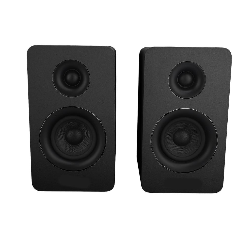 Bookshelf Speaker Set 3 Inch Black HiFi Sound Supports Bluetooth Optical Fiber AV USB Input Home Theater Speaker