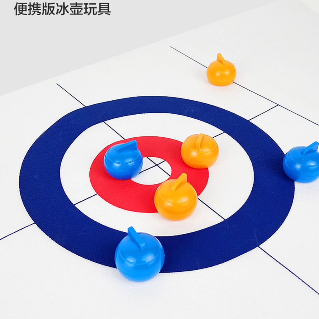 Funny Tabletop Board Game Tabletop Curling Ball Game Indoor Kids Adults Sports Game for Adults Kids and Families