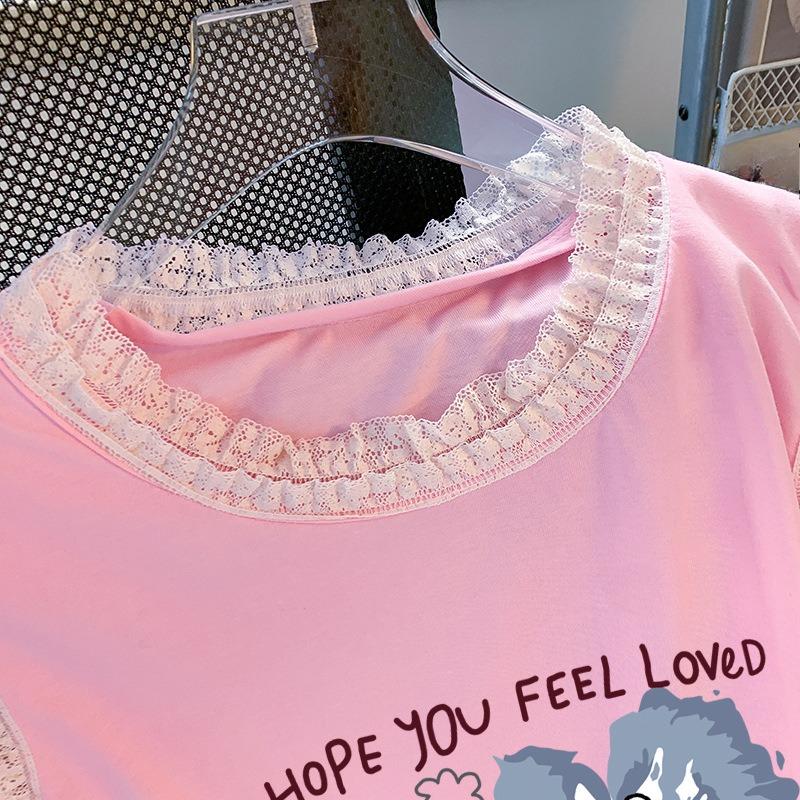 Women's Summer Fashion New Loose Chic Chic Lace Lace Vest Top