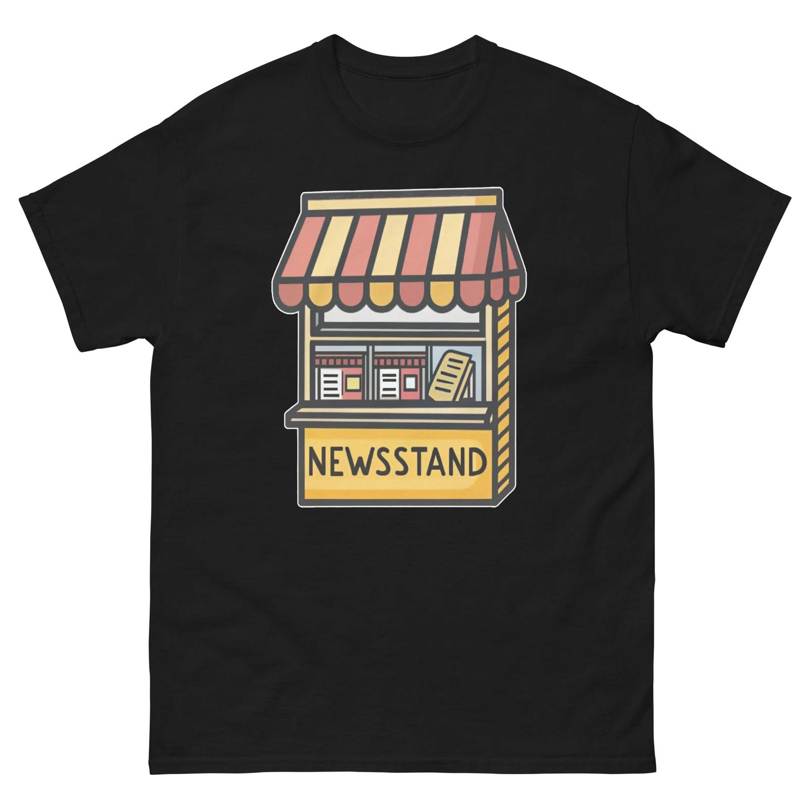 

News Stand Object Place Item Urban T-Shirt 2XL