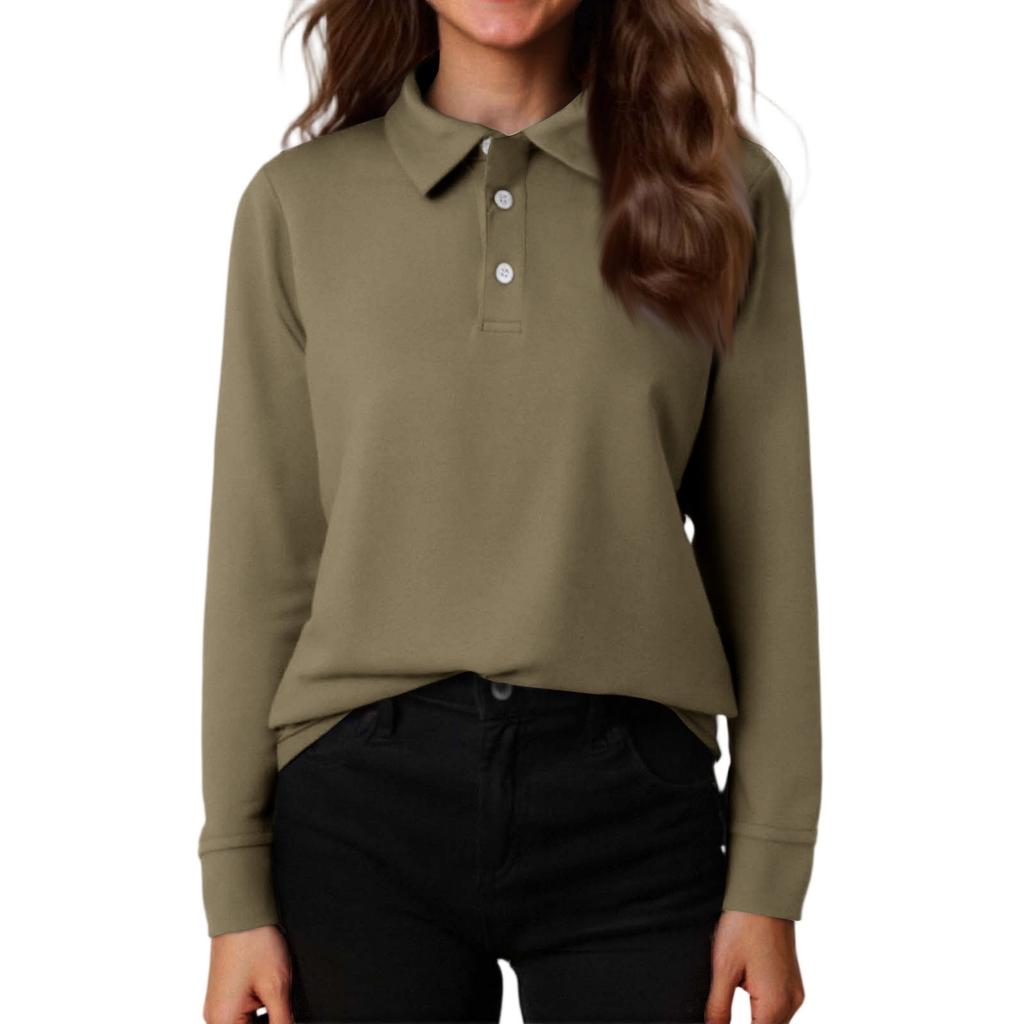 Children's Daily Casual Long-sleeved Gradient Tops T-shirts  Shirts