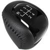 Chevrolet Aveo 09-13 BLACK ECO LEATHER 5 SPEED Gear Shift Knob