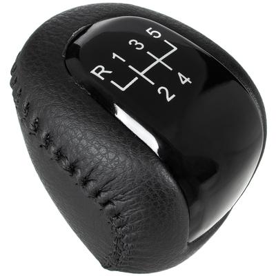 Chevrolet Aveo 09-13 KNOB SCHIMBĂTOR 5 TREPTE PIELE ECOLOGICĂ NEAGRĂ