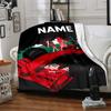 Truck Personalized Name Blanket Throw Personalized Blanket Soft Warm Cozy Throw For Bed Sofa Office Chair Livingroom Ideal for All Seasons