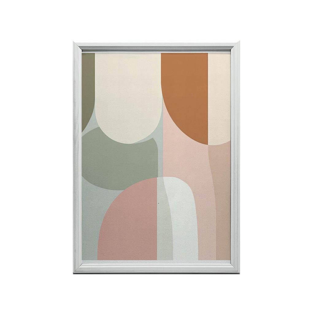 Pastel Harmony Pastel Harmony, 50X70 Cm, Gold Aluminum Frame, 230 Gsm Matte Paper