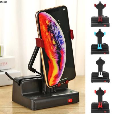 Phone Swing Automatic Shake Stand Desk Walking Motion Brush Step Safety Wiggler with USB Cable Automatic Phone Shaker Swinger