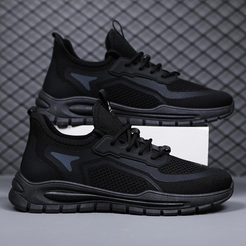 

Летняя новая мужская повседневная обувь корейская версия летающих сетчатых кроссовок легкая дышащая обувь мужская повседневная спортивная обувь мужская обувь 45