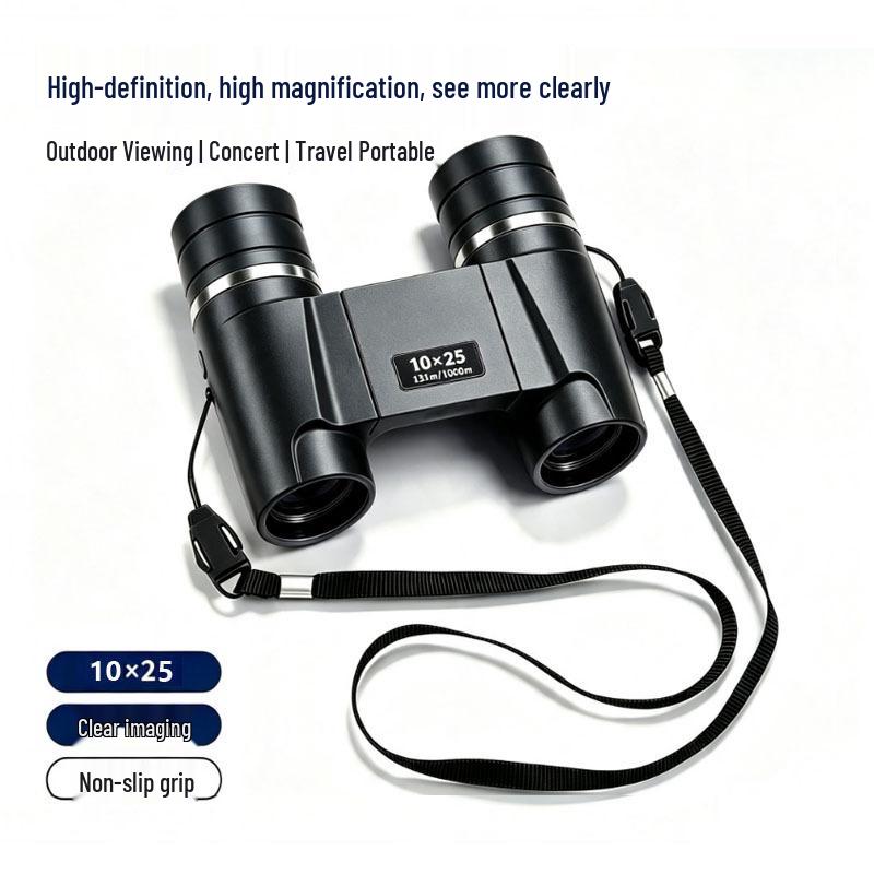 HD Auto-Focus Fixed-Focus Binoculars for Kids & Adults - Portable Telescope for Outdoor Travel & Mountaineering