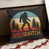 SSassy the SasquatchS Cushion Cover Reversible Soft Durable Pillow Cover Home  Car MultiScene Use for Daily Comfort