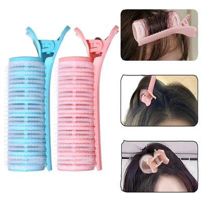 Bangs Curling Irons Lazy Hair Rollers Fluffy Styling Clips Fluffy Hairpin Curling Bangs Clips Traceless Hair Top Root Rollers
