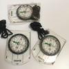 Outdoorcamping Hiking Transparent Plastic Compass Footprint Travel Compass Tool
