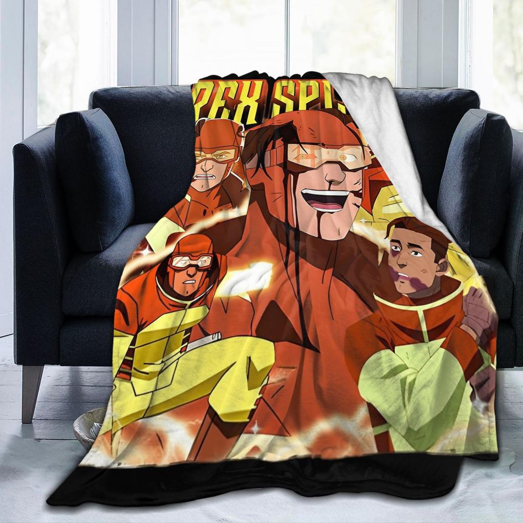 Invincibles Rex Splode Blankets Fleece All Season Multifunction Ultra-Soft Throw Blanket for Bed Office Bedspreads