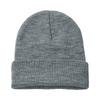 Jednobarevná oversized pletená čepice Zimní teplá akrylová čepice Pánská dámská Minimalistický styl