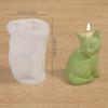 Unique Silicone Mold Aromatherapy Moulds Cute Cat Shape Silicone Candle Mold Crafts Molds Suitable for Making Candle