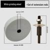 Electric Drill Conversion Kit: Grinding Wheel Holder, Metal Drill Bits, Polishing & Sharpening Attachments