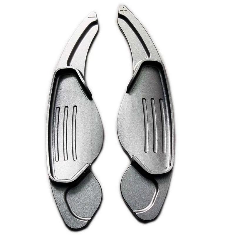 New Product 2pcs Aluminium Alloy Car Into Gear Paddle Shift Fit For Land Range Rover Evoque Discovery Sport/Jaguar XF XE Styling