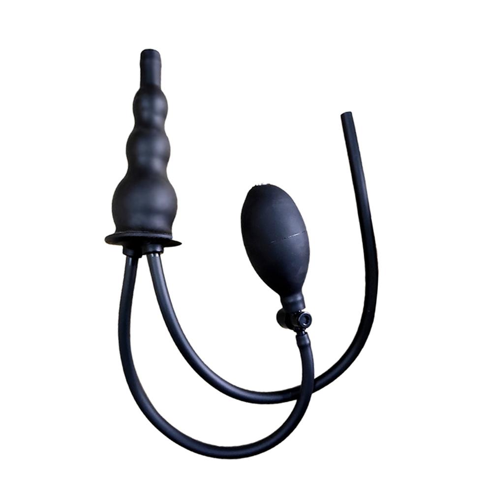 Aufblasbarer Analplug, Einlauf, Reinigung, Anal-Expander, Butt-Plug für Frauen und Männer, Vagina & Amp;Anal-Dickdarm-Reiniger, Düsenstecker, Sexspielzeug für Erwachsene