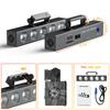 ZonQoonz 60W Stage Light Stage Lighting 5 LED 4 in 1 RGBW Wash Light COB Stage Light Party Light DMX512 Voice Control Mode DJ Light Strip Perfect for
