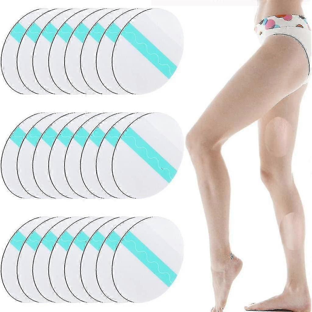24pcs Thigh Tapes Invisible Anti Chafing Thigh Tape, Anti-chafing Sticker Paste For Thigh Inner Clear Thigh Bands Anti-friction Pads