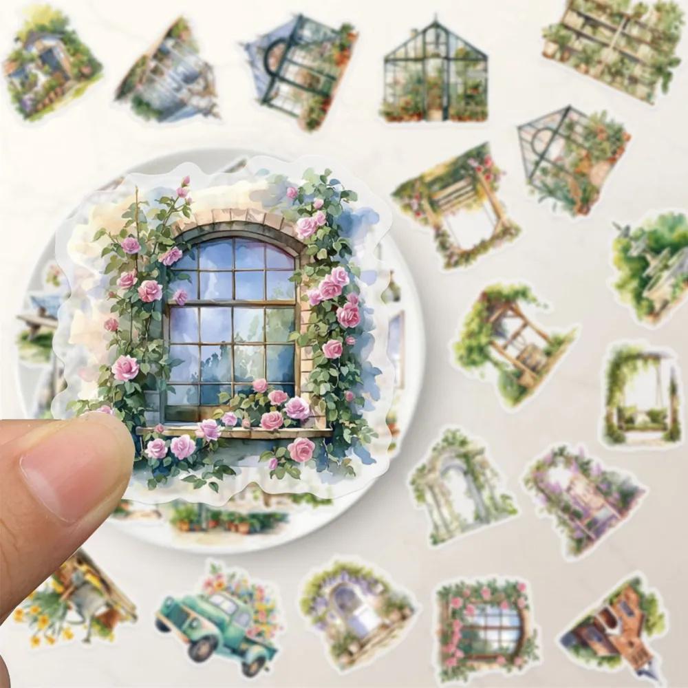 50 transparente Cartoon-Präparat-Sticker Pack - Transparente PET-Sticker