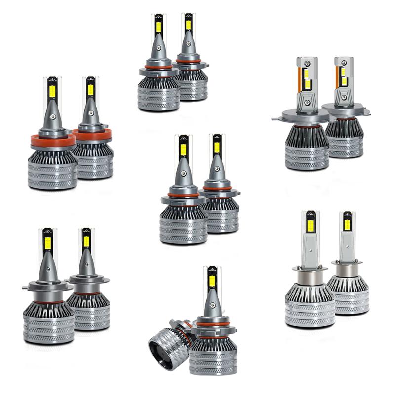 

Светодиодные лампы для фар A2 ZES-3570LED Chip 6000K, супер яркий комплект для переоборудования светодиодных фар, IP68