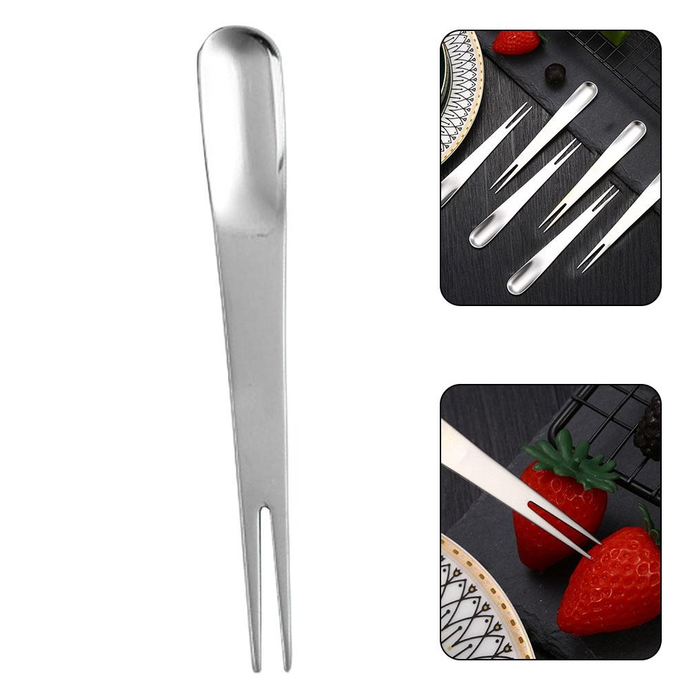 Dessert Fruit Fork Cake Fork Spoon Fruit Cake Fork Spoon Multifunction