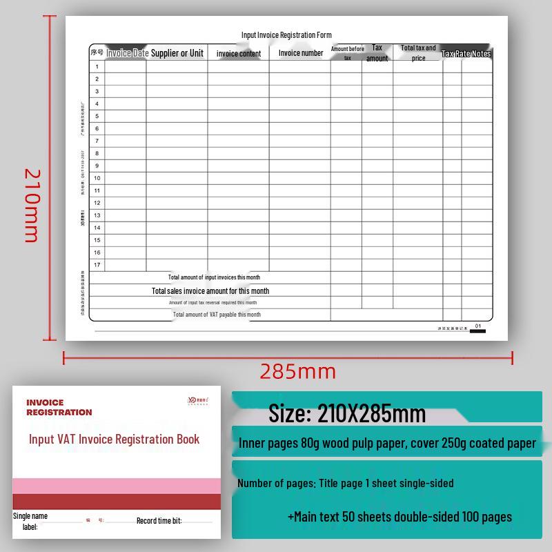 Income and Expenditure Management Ledger - Customizable Account Book