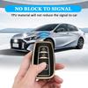 Für Toyota 4Runner Schlüsselanhängerhülle Mit Schlüsselring Kompatibel Mit 2016-2024 RAV4 Camry Prius Prado Highlander Avalon