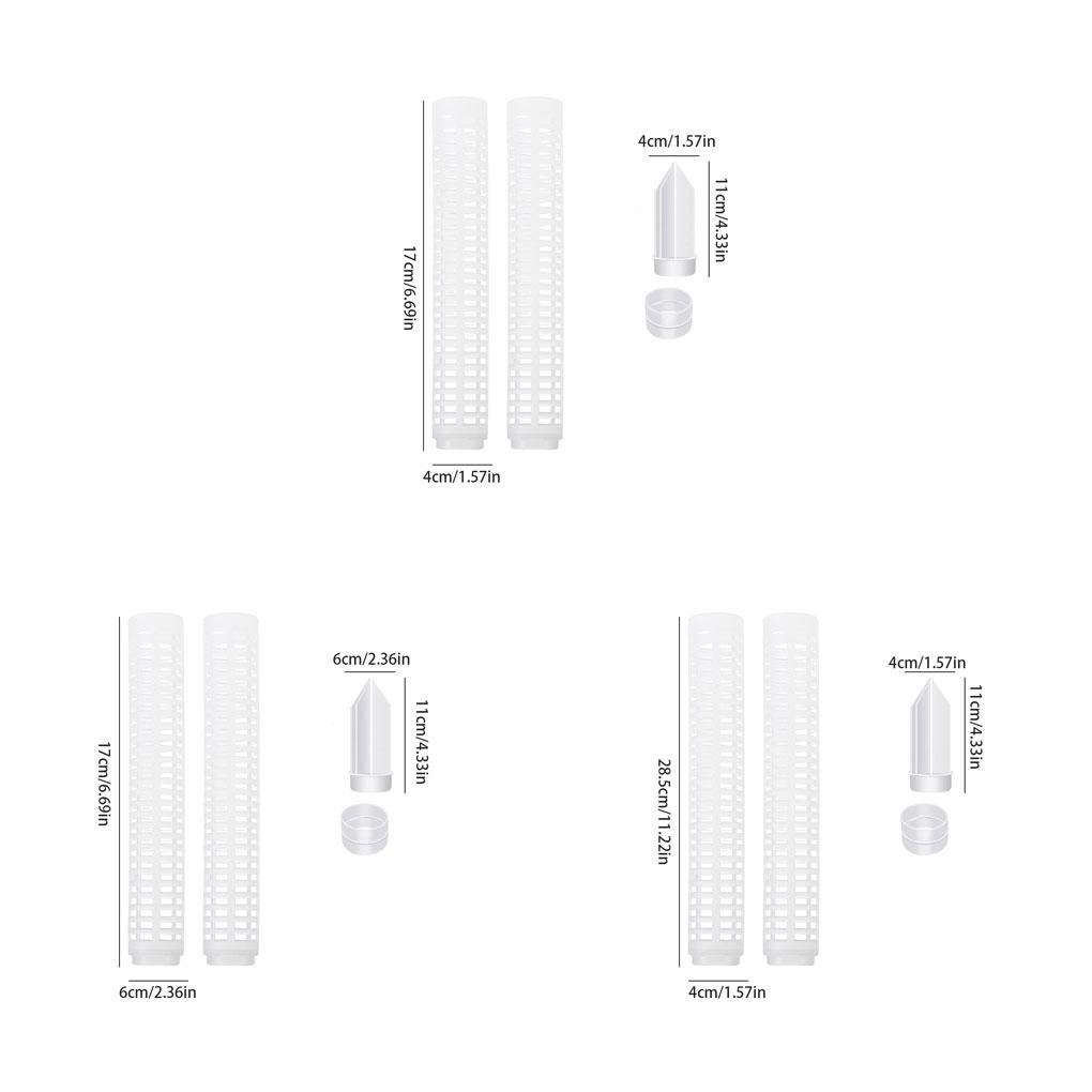 Pack of 2 Climbing Plant Pole Sphagnum Stick Vertical Support Reusable Indoor Outdoor Garden Ground Spike Connection Port