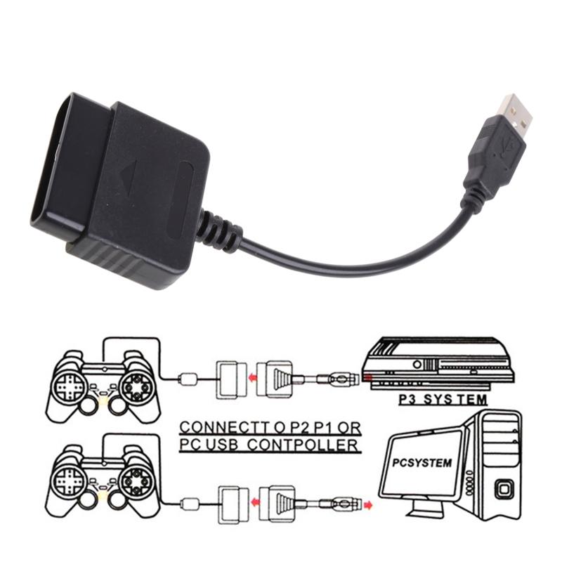 USB Port Game Controller Converter P2 to P3 Adapter Cable Without Driver Gamepad for for /PC
