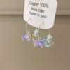 Dopamine Color Crystal Ball Multi-Wear Earrings - Sweet, High-End Ear Hook Design