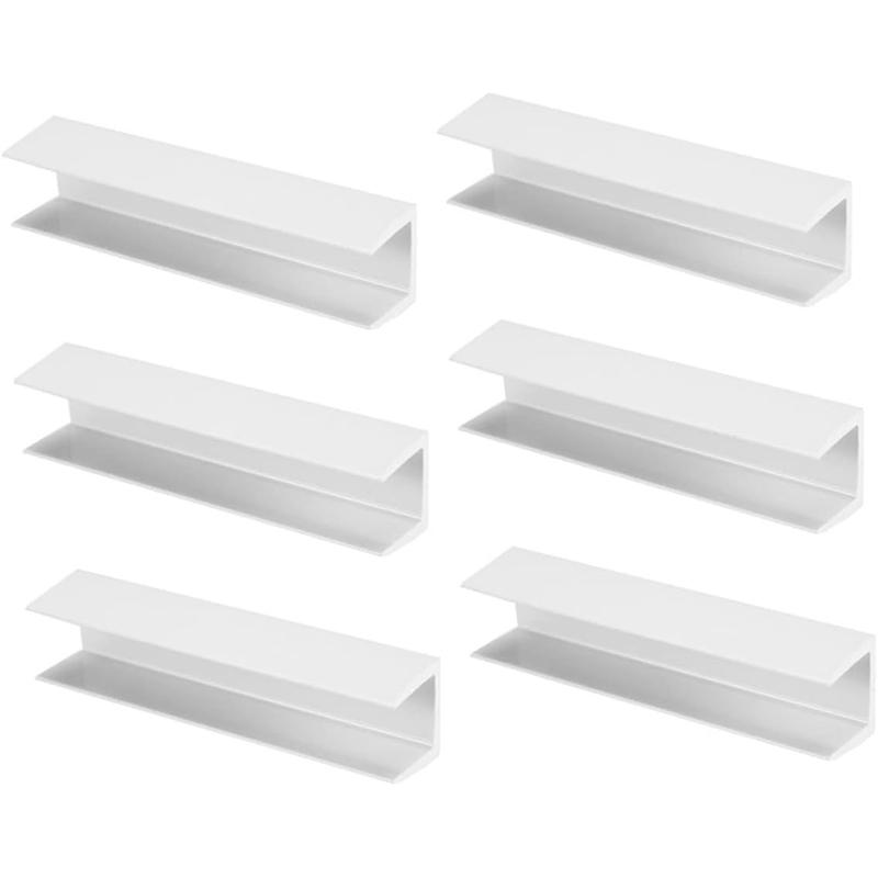 6 Pcs Safety Door Reinforcement Slot Baby Gate Dog Groove Gates Pet Supplies Pvc Dog Gate Reinforcement Fence Reinforcement