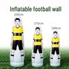 DECKSAVE Inflatable Soccer Training Dummy Wall