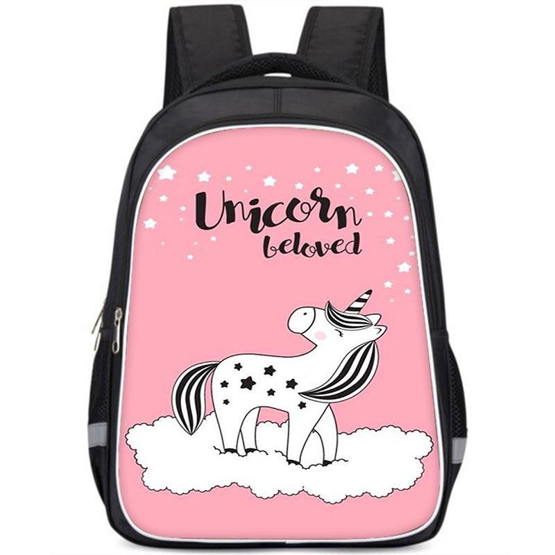 Unicorn Backpack For School Large Capacity Lightweight Design For Boys And Girls