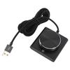 USB Volume Control Knob for PC External Media Adjustment Controller with 1 Key Mute Function Plug and Play Support for