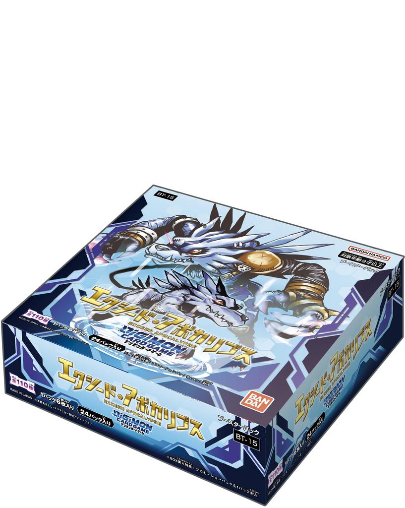BANDAI Digimon Card Game Booster Pack Exceed Apocalypse 24 packs [BT-15] (BOX)