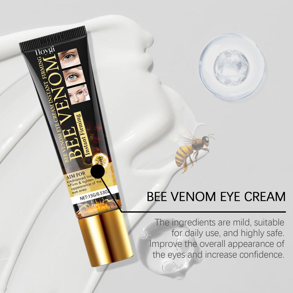 Hoygi Bee Venom Firming Eye Cream For Youthful Skin Hydration And Wrinkle Reduction