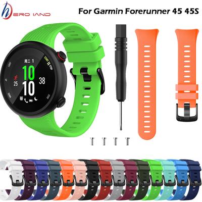 Brățară Bandă Curea 15 Culori Pentru Garmin Forerunner 45 45s Swim 2 Înlocuire Silicon Ceas Inteligent Accesorii Ceas Fashion