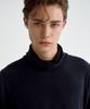 DENSITY Stitch Turtleneck Tee_Red Wine