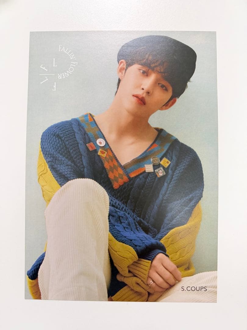 

[USED] SEVENTEEN (Seventeen) S.Coups Flyer: Falling Petals - Tower Records