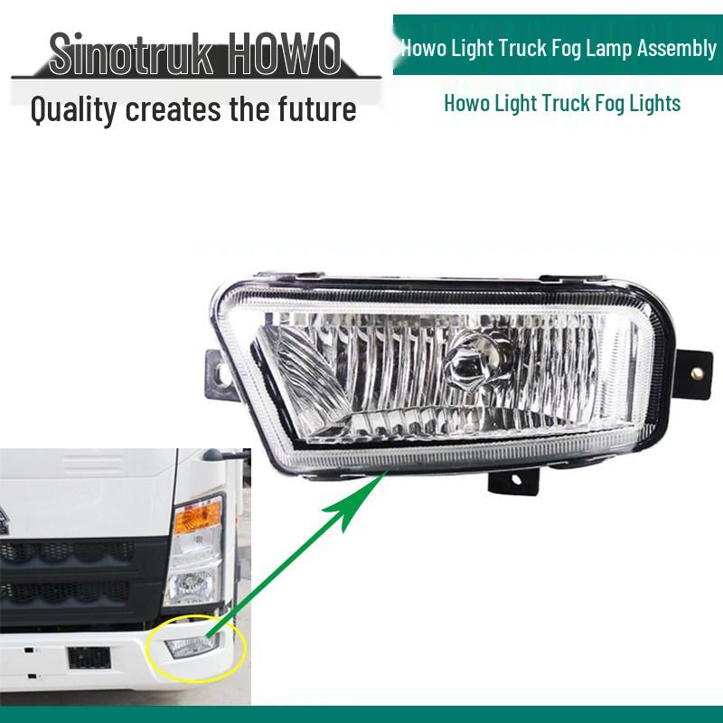 Howo Light Truck and Hanjiang Accessories Headlight and Lamp Assembly for China Heavy-Duty Trucks Standard