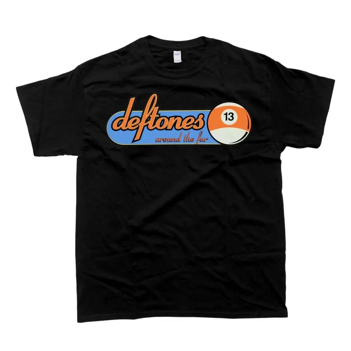 1998 Deftones Around the Fur 13 Ball Tour T-Shirt, Classic For Men And Women S