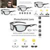 Comfortable Anti-glare Polarized Photochromic Sunglasses For Men With Uv400 Protection