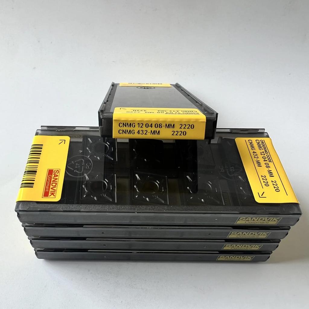 Originální Sandvik / CNMG120408-MM 2220 / Karbidová čepel na CNC soustruh 10 ks