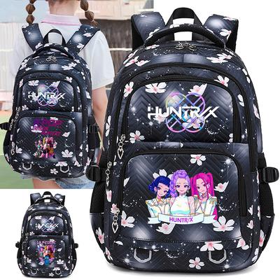 Anime K-Pop Printed Backpack Student Teenager for Boy Girl Schoolbag Bookbag Kid Gift Women Large Capacity Travel Bag Mochila Escolar Rucksack