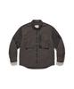 Helement Webbing Pocket Shacket (D Brown)