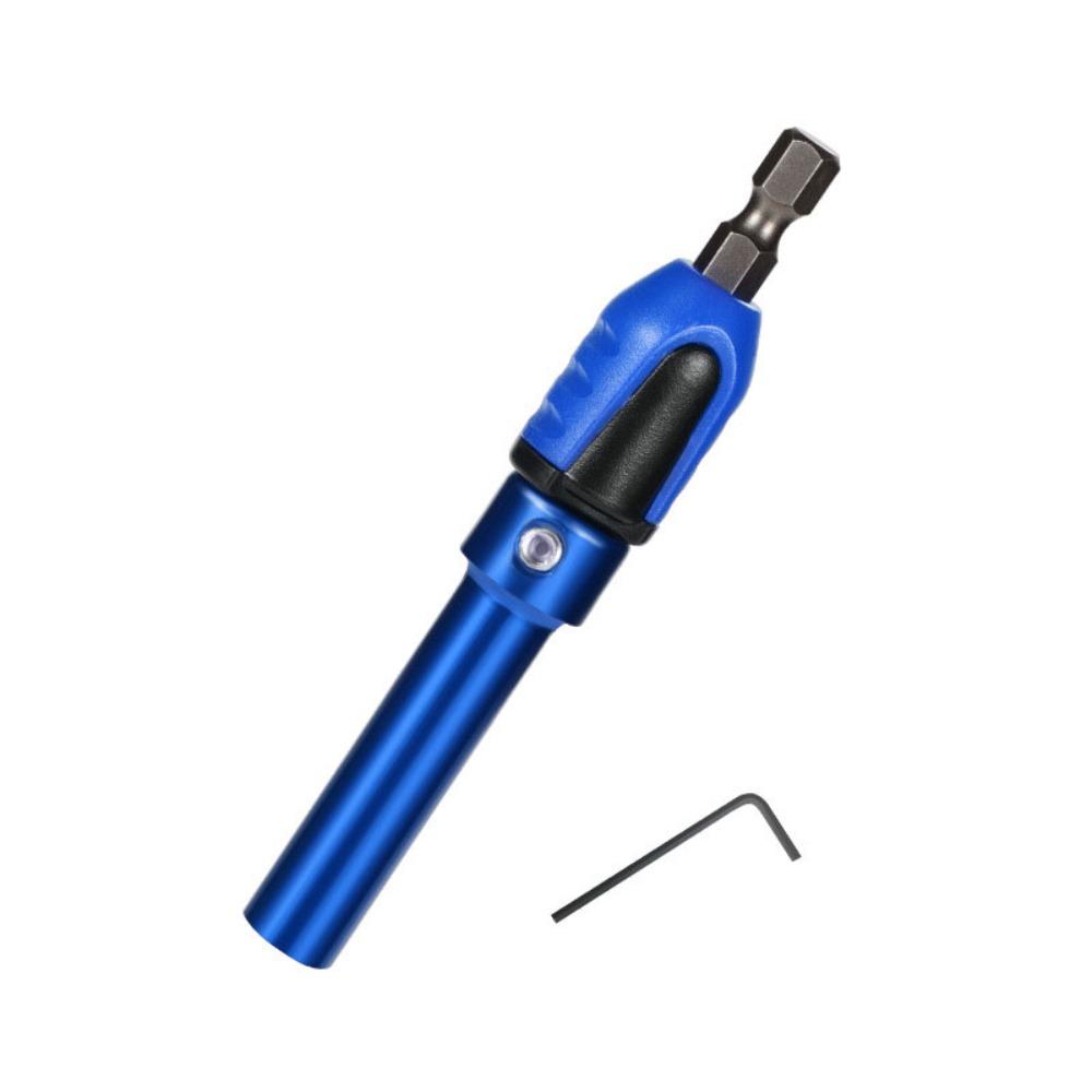 

Безопасный рукав 3 в 1 Быстрый соединительный стержень для электросверла Винтовой соединительный стержень Мебель синий