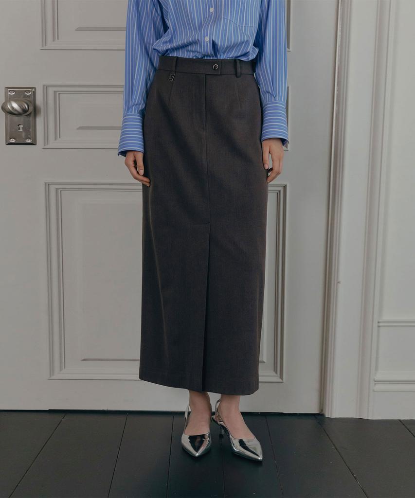 Illoje Lux Long Skirt (Gray)