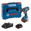 Bosch Professional GSB 18V-28 Impact Drill Driver(28/63/- Nm),2 X 4.0Ah Batteries, GAL 18V40 Charger, L-BOXX - 06019H400C