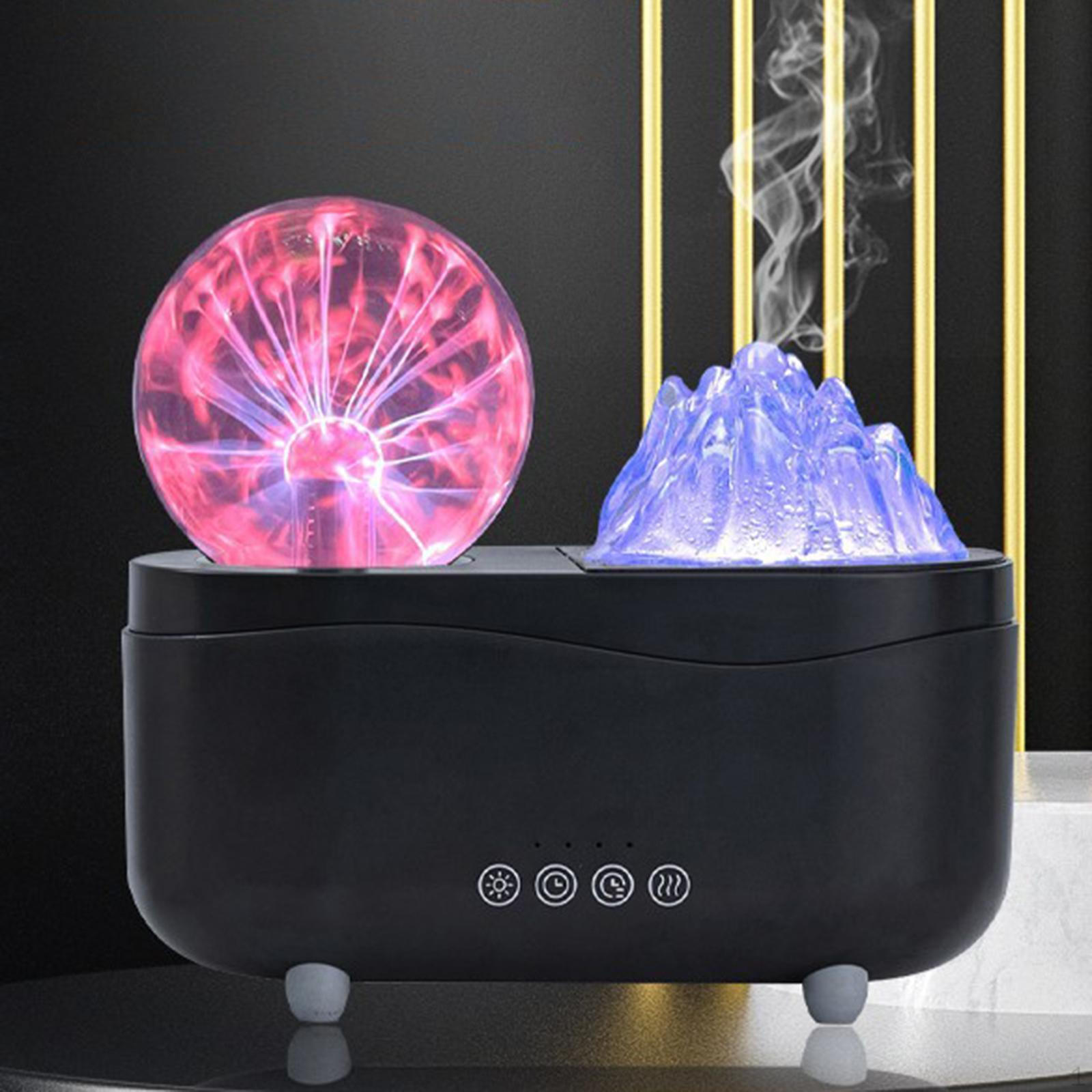 

Аромадиффузор с эффектом пламени для использования дома и в офисе белый